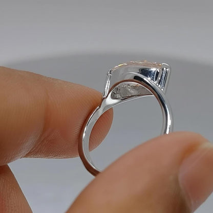 IGI Certified Marquise Lab Diamond Engagement Ring