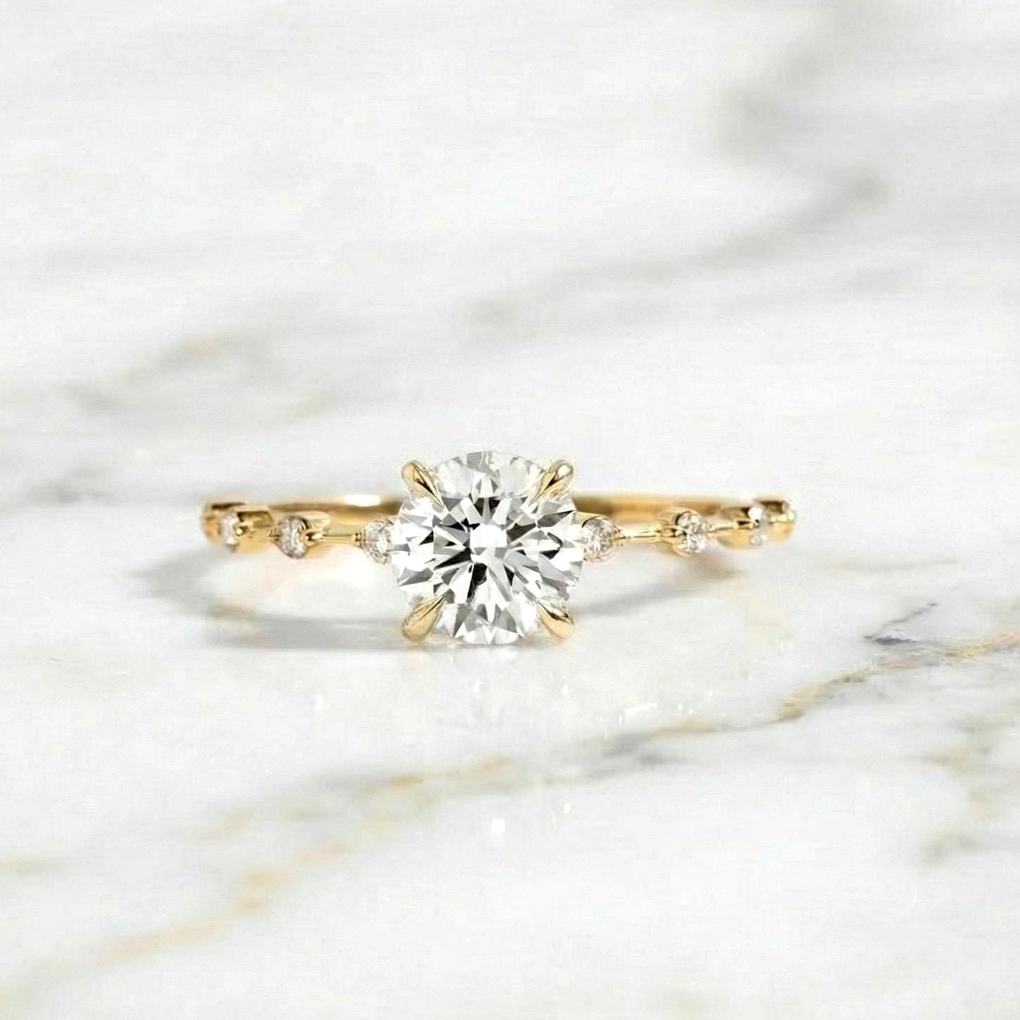 3.1 Ct IGI Certified Lab Diamond Engagement Ring