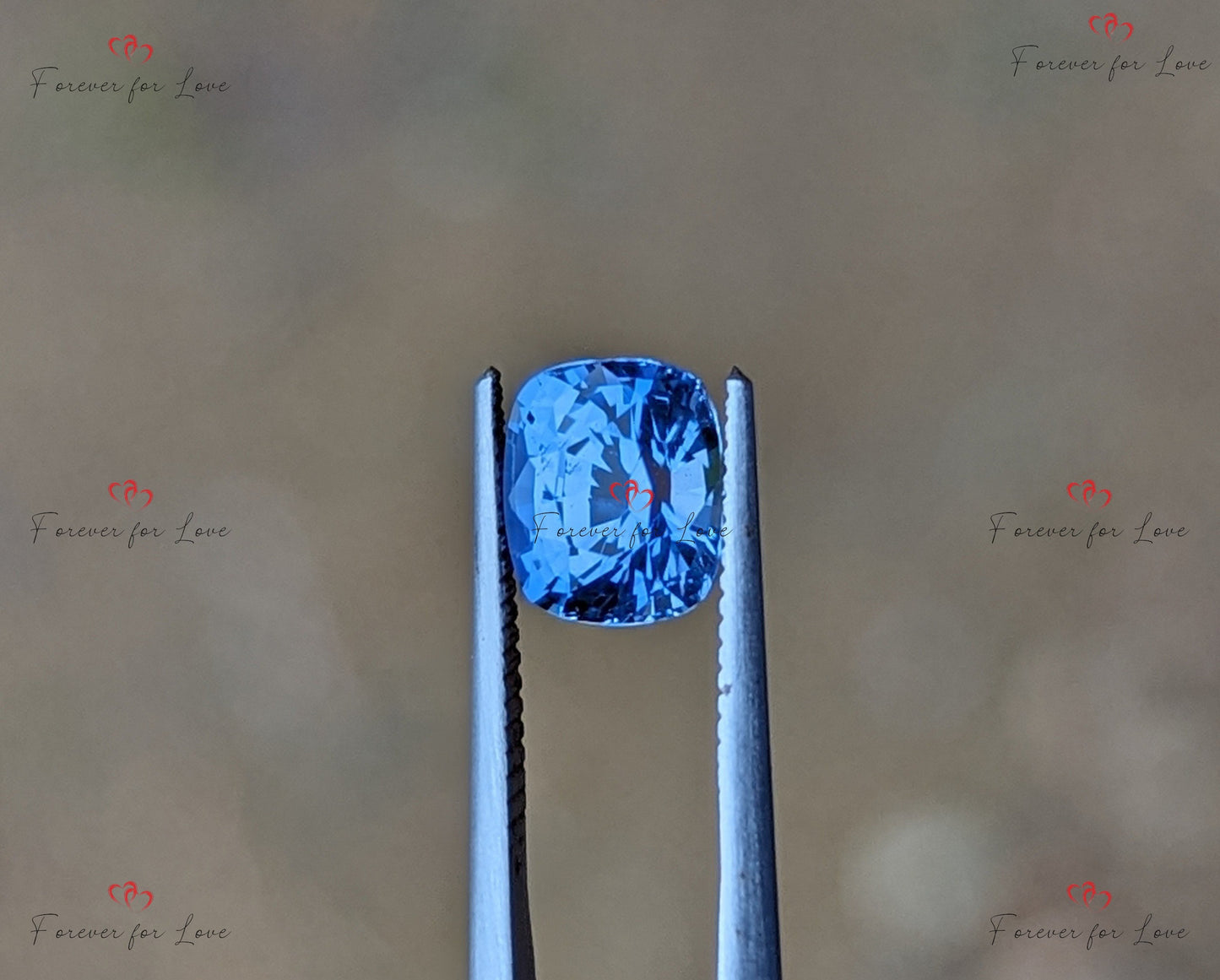 Unique 1.4Ct Earth-mined Ceylon unheated Untreated blue  sapphire, custom jewellery, hand made piece. Moissanite engagement ring in Gold or Platinum — custom handcrafted by Forever For Love