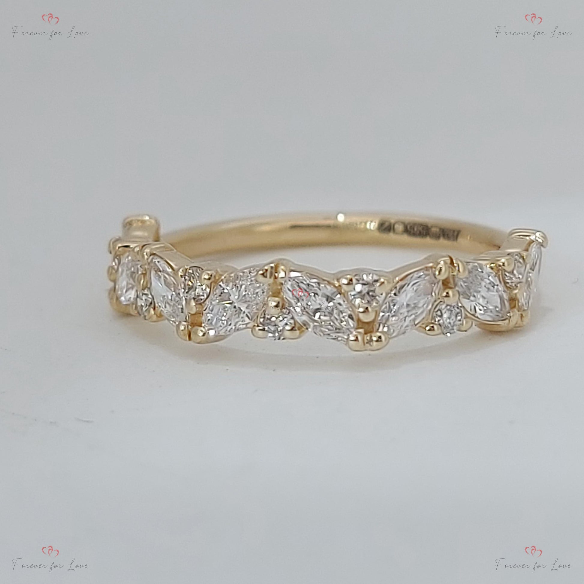 Marquise Diamond Engagement Ring