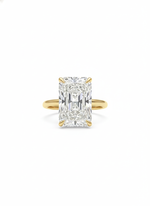 10 carat F Color VS1 Clarity IGI Certified Elongated Radiant Cut Lab Grown Diamond Forever For Love