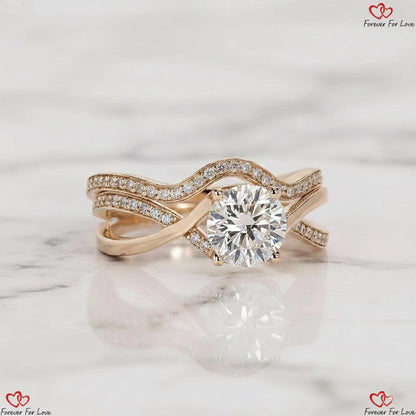 Round Lab Diamond Engagement Ring