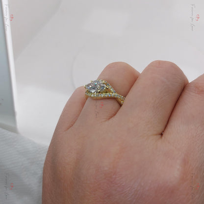 Marquise Diamond Band