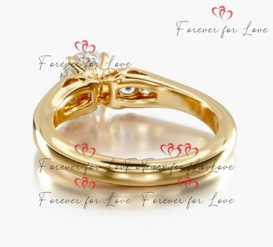 IGI Certified Round Diamond Engagement Ring