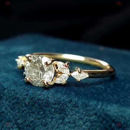 Marquise Diamond Engagement Ring
