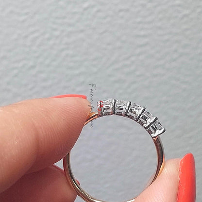 Radiant Lab Diamond Half Eternity Band