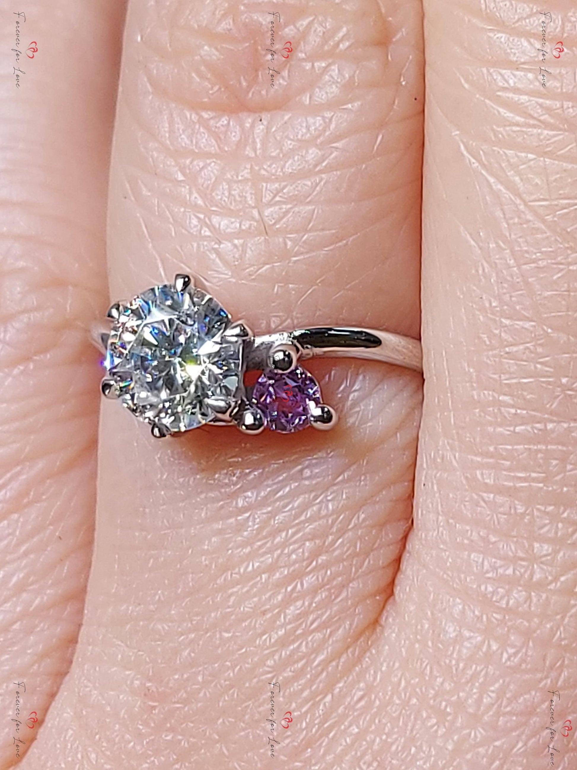 1 Ct IGI Certified Lab Diamond Ring
