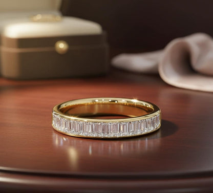 Baguette Lab Diamond Eternity Band