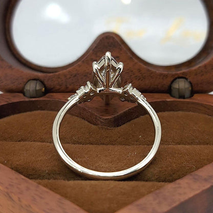 1.5 Ct IGI Certified Marquise Lab Diamond Engagement Ring
