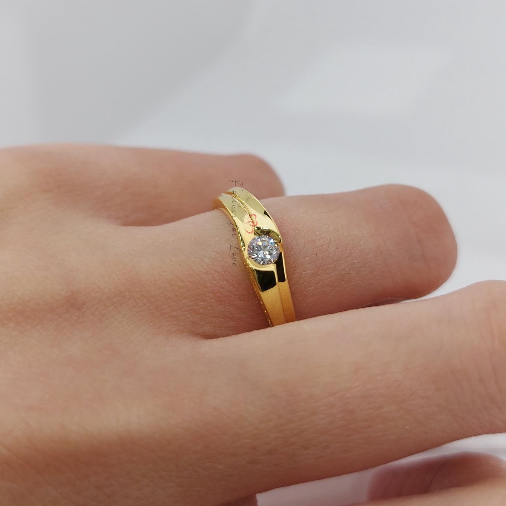 Natural Diamond Engagement Ring