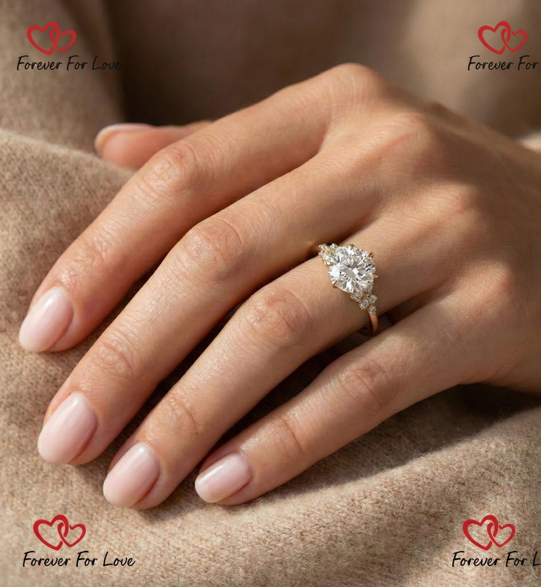 2.4 Ct IGI Certified Round Lab Diamond Solitaire Ring