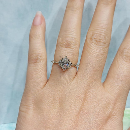 2.0 Ct Marquise Lab Diamond Engagement Ring