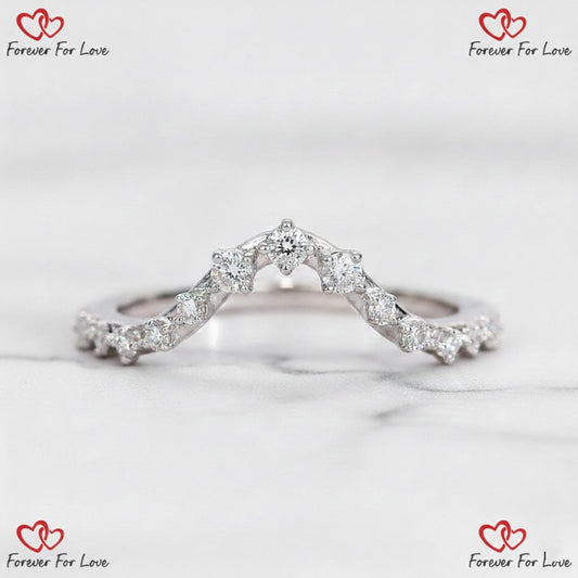 Round Lab Diamond Engagement Ring