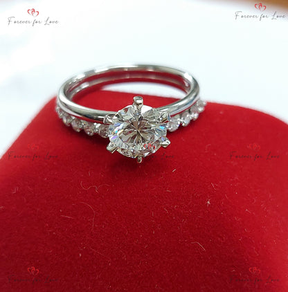1.5 Ct IGI Certified Round Diamond Engagement Ring