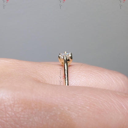 1 Ct IGI Certified Marquise Lab Diamond Engagement Ring
