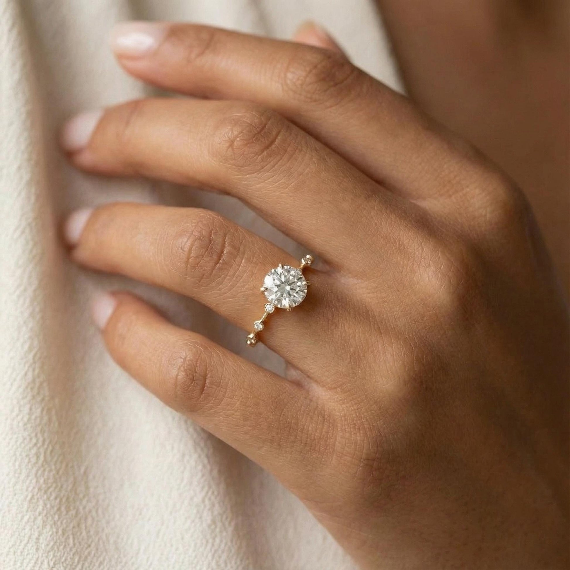 3.1 Ct IGI Certified Lab Diamond Engagement Ring