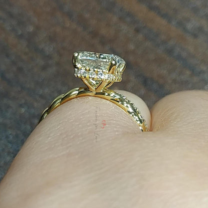 2 Ct Cushion Diamond Eternity Band