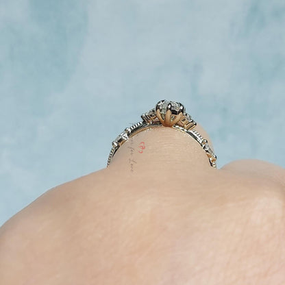 2.0 Ct Marquise Lab Diamond Engagement Ring