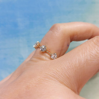 4 MM Round Lab Grown Diamond Band, Round Brilliant Cut Diamond Wedding Band, Promise Ring, Matching Band, Wedding Gift Band, Stackable Band.