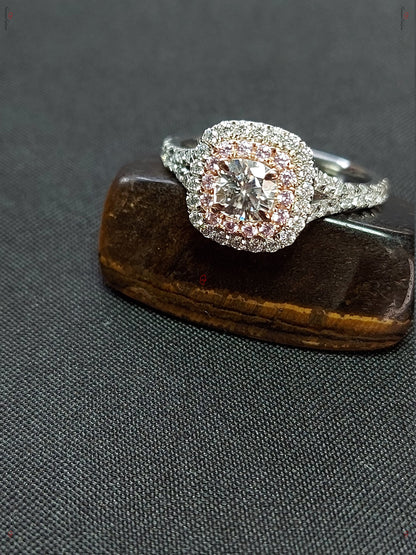 2 Ct Cushion Diamond Eternity Band