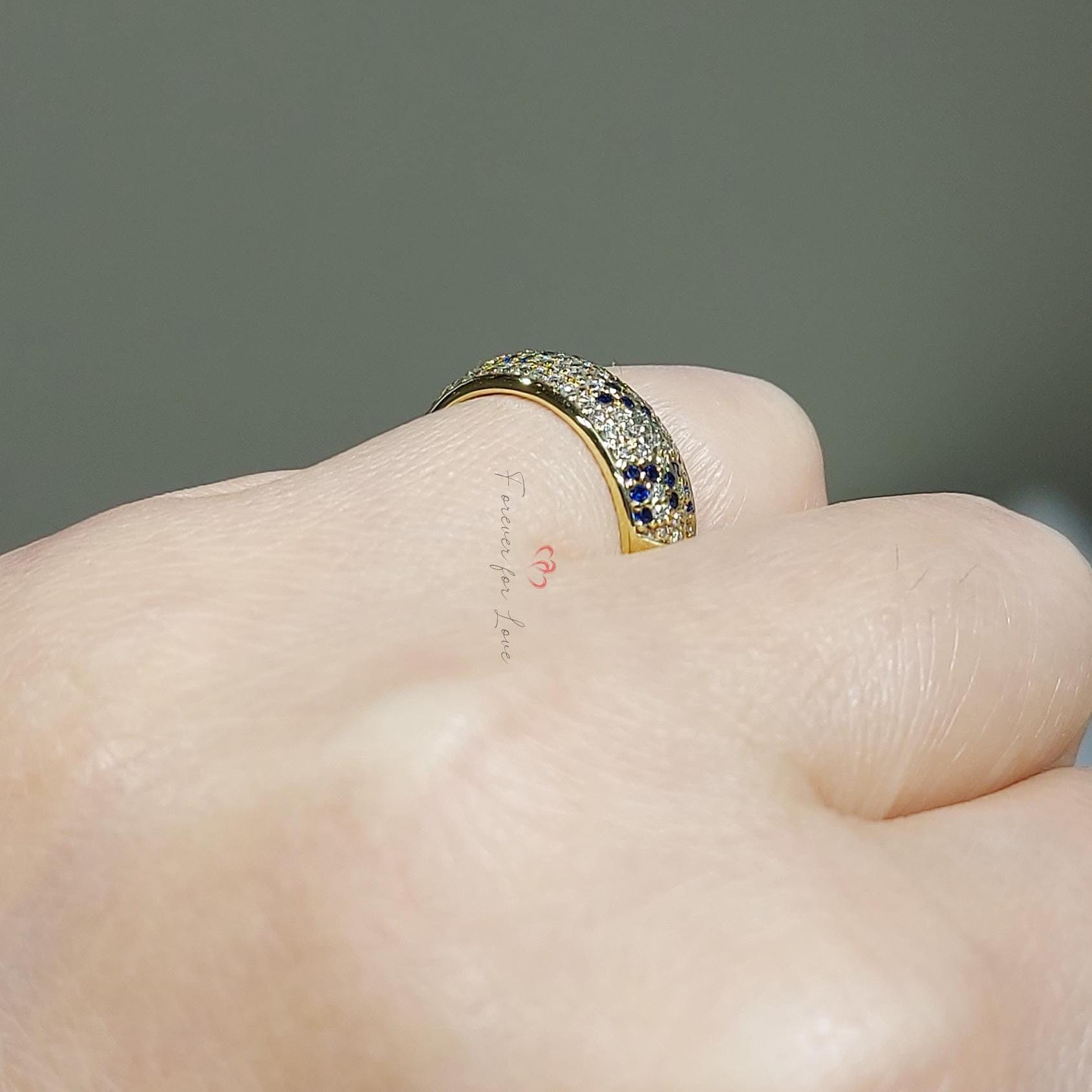Round Diamond Band