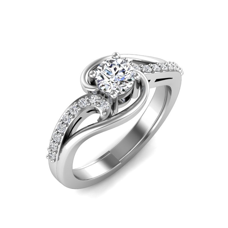 1.5 Ct IGI Certified Lab Diamond Solitaire Engagement Ring