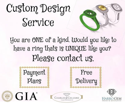 4 Ct IGI Certified Round Lab Diamond Solitaire Ring
