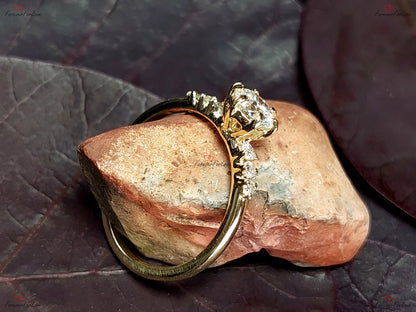 Round Lab Diamond Engagement Ring