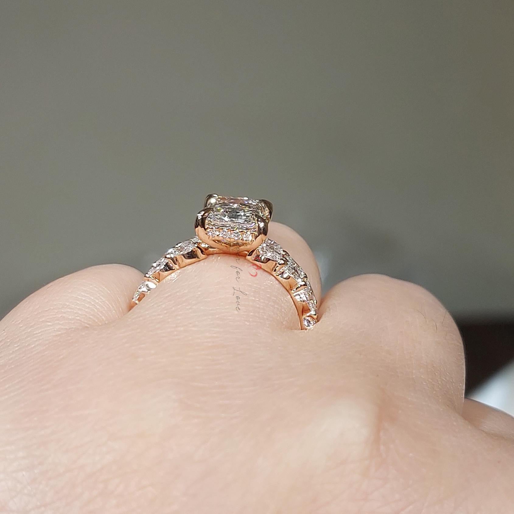 3 Ct Radiant Diamond Eternity Band