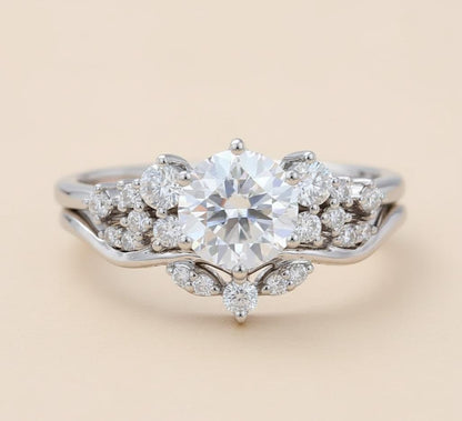 1.3 Ct Round Lab Diamond Band