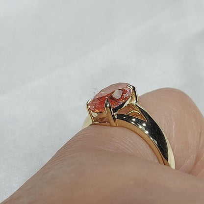 IGI Certified Oval Lab Diamond Engagement Ring