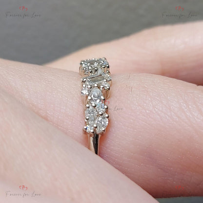 Marquise Diamond Engagement Ring