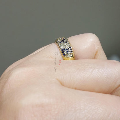 Round Diamond Band