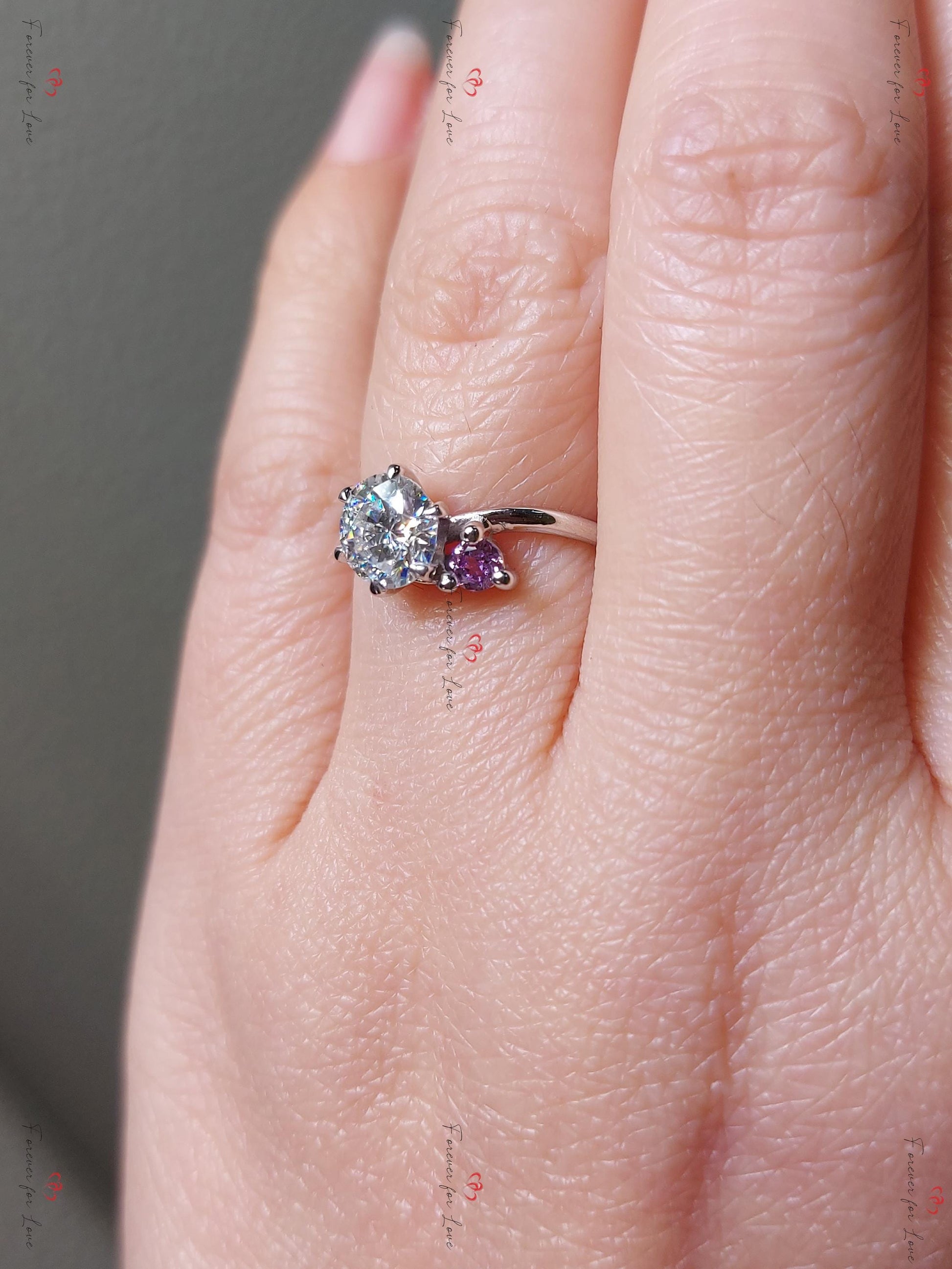 1 Ct IGI Certified Lab Diamond Ring