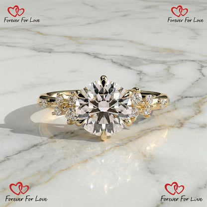 2.4 Ct IGI Certified Round Lab Diamond Solitaire Ring