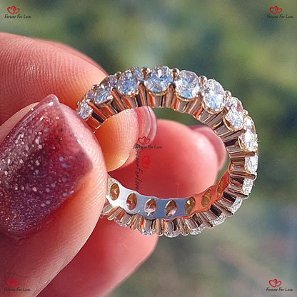 Oval Lab-Grown Diamond Eternity Band | Gold | Forever For Love