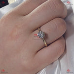 IGI Certified Round Lab Grown Diamond Solitaire Ring -  Proposal Ring for Her Forever For Love