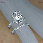 Emerald Cut Engagement Ring Forever For Love