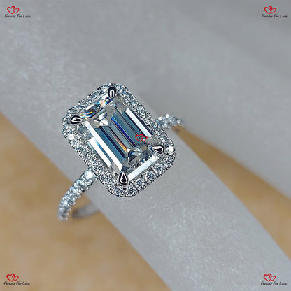 Emerald Cut Engagement Ring