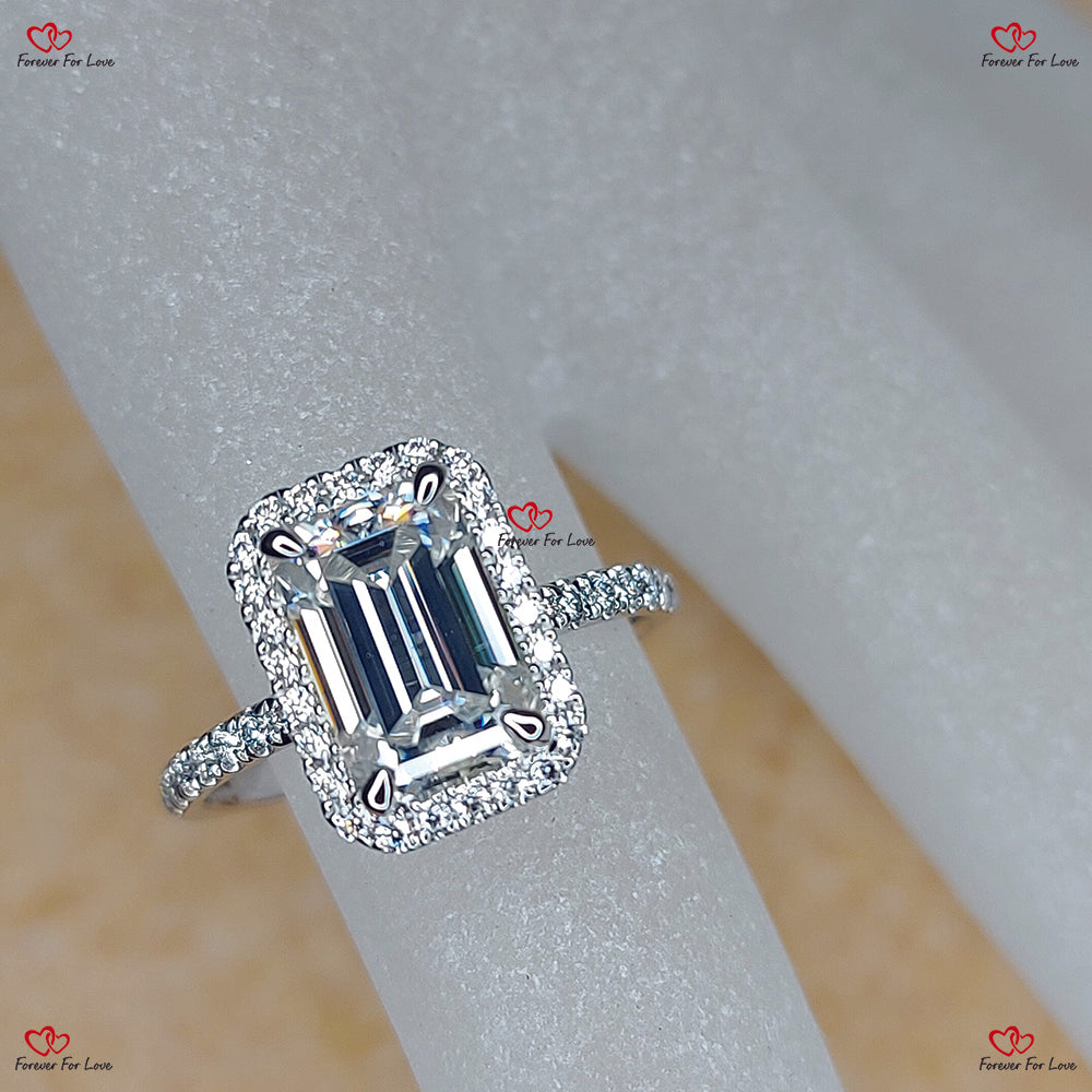 Emerald Cut Engagement Ring