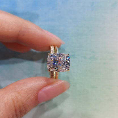 5 Ct Cushion Diamond Eternity Band