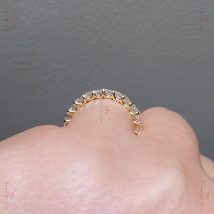 0.4 Ct Baguette Diamond Full Eternity Band