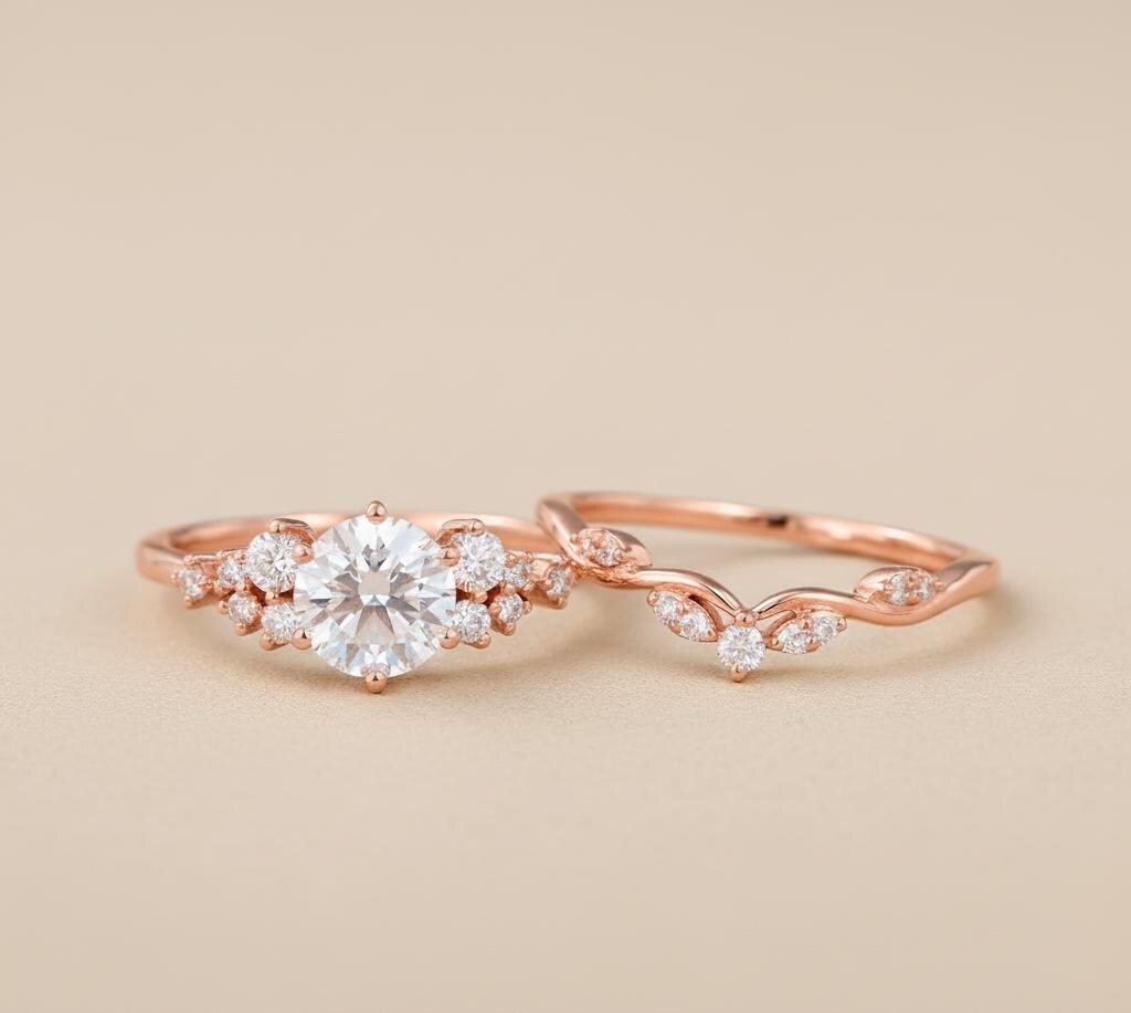 1.3 Ct Round Lab Diamond Band
