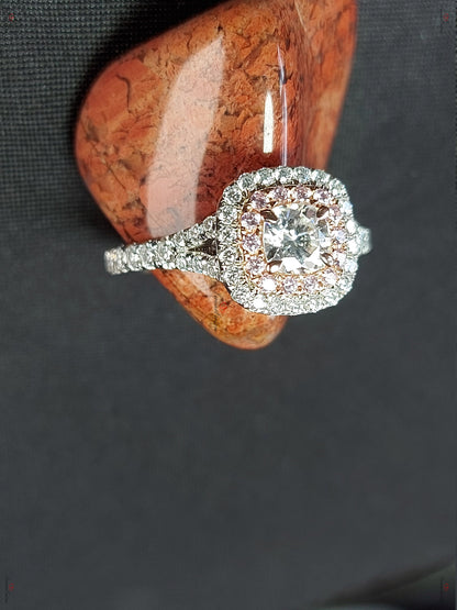 2 Ct Cushion Diamond Eternity Band