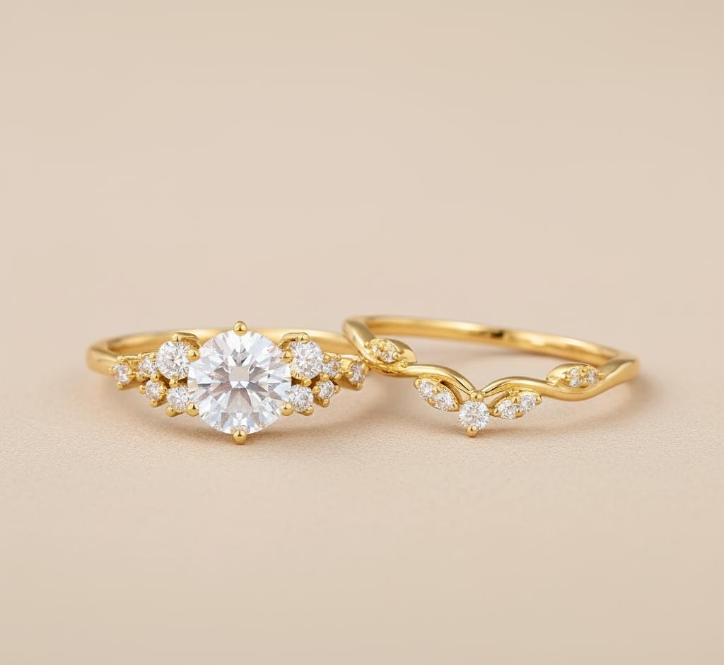 1.3 Ct Round Lab Diamond Band