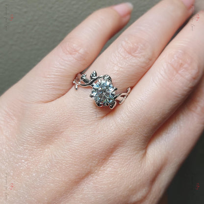 3 Ct IGI Certified Lab Diamond Engagement Ring