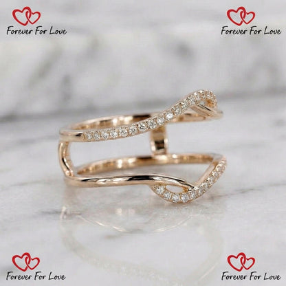 Round Lab Diamond Engagement Ring