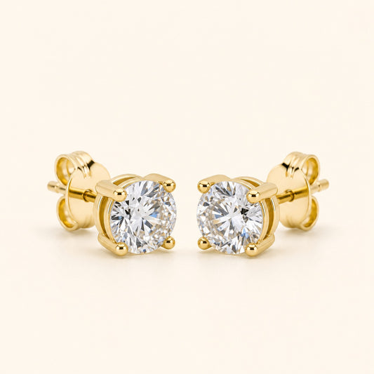 AI-generated photorealistic image of Everyday Stud Earrings Gift For Mom