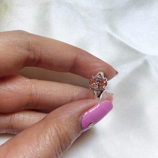 IGI Certified Oval Lab Diamond Engagement Ring