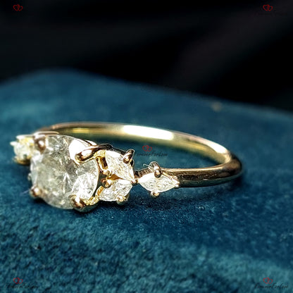 Marquise Diamond Engagement Ring